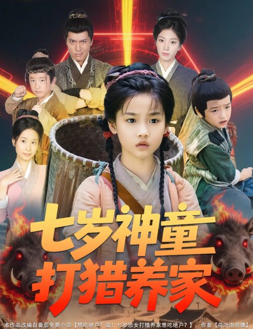 短剧《七岁神童打猎养家（全村闹饥荒萌宝肉满仓）（61集）杨喜嘉》全集免费在线观看