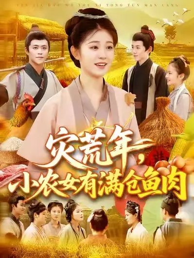 短剧《灾荒年，小农女有满仓鱼肉 (95集) 王依海&刘盈》全集免费在线观看